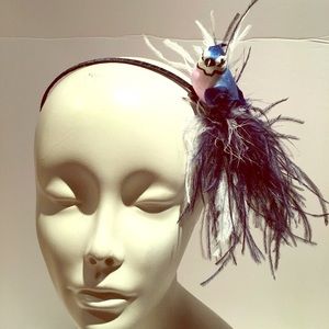 Blue Jay Fascinator